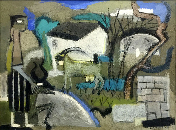 FEMME CHAVRES BY C. CHARTIER