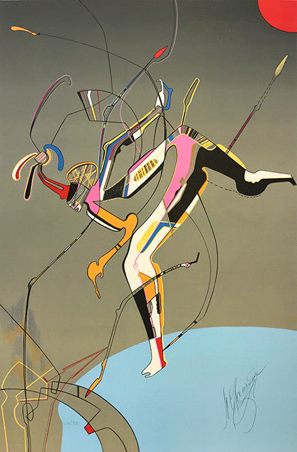Runner by Mihail Chemiakin by Artists Misc., 1992 lithograph