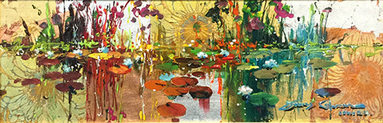 GIVERNY IN GOLD BY JAMES COLEMAN