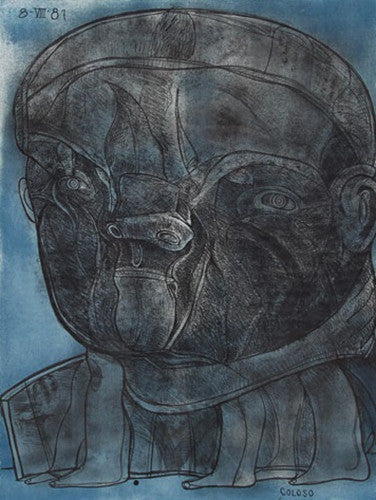 Coloso by Jose Luis Cuevas, lithograph
