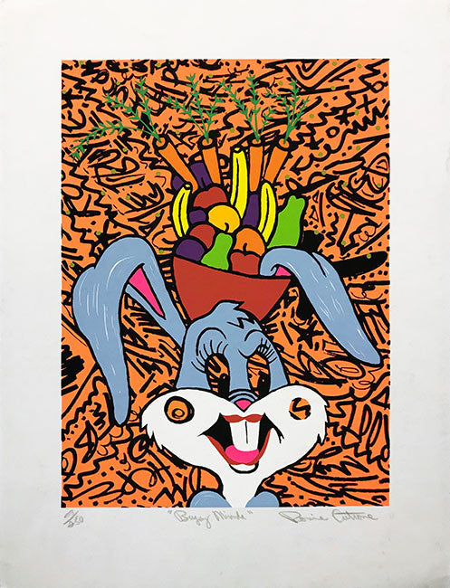 Bugsy Miranda by Ronnie Cutrone, silkscreen