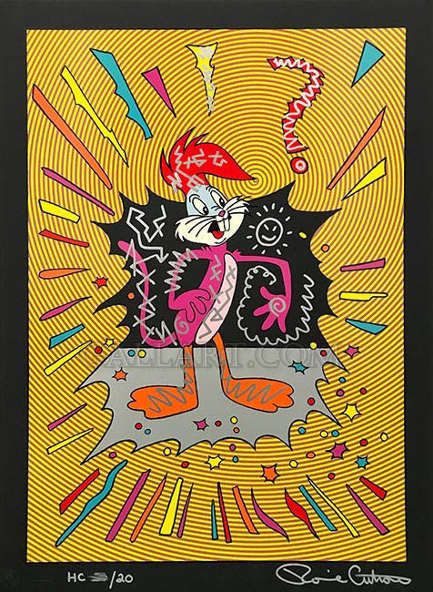 Identity Crisis (Embellished) by Ron Cutrone, serigraph