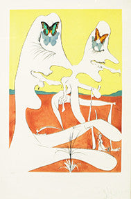 Butterflies of Antimatter by Salvador Dali