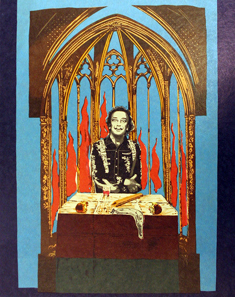 Dali's Inferno - the Magician by Salvador Dali, lithograph