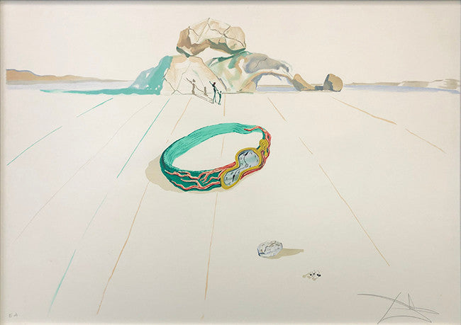 Desert Bracelet by Salvador Dali, 1976 photolith