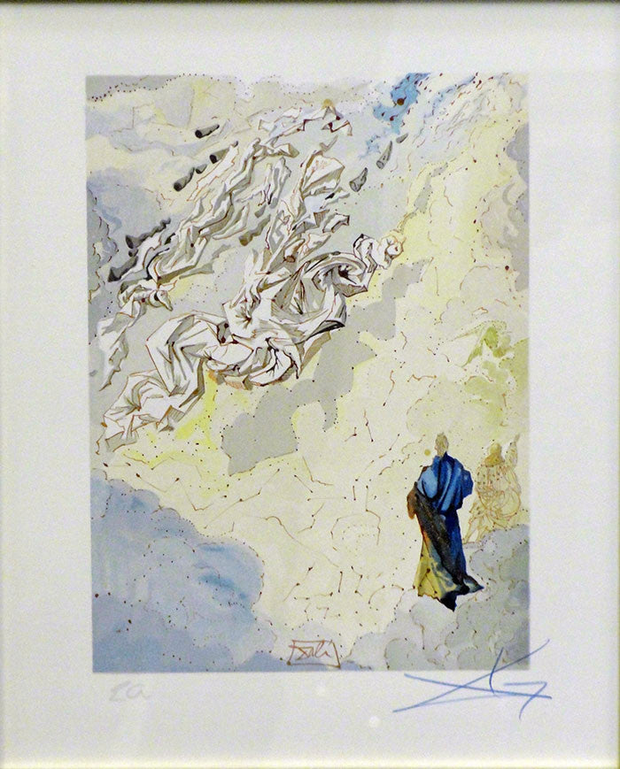 Divine Comedy - the Constellation of Blessed Spirit by Salvador Dali, 1964 lithograp