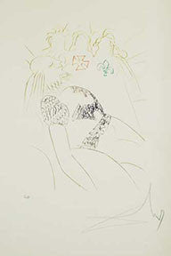 Henry IV by Salvador Dali, 1976 etching