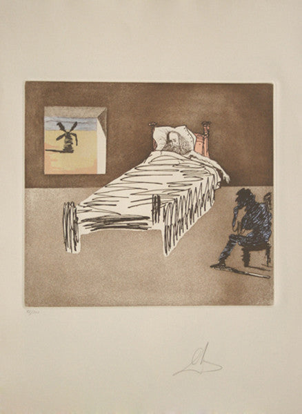 Le Legacy by Salvador Dali, 1981 etching