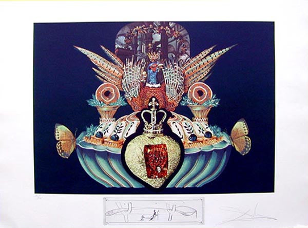 Monarchial Flesh Tones by Salvador Dali, 1971 lithograph