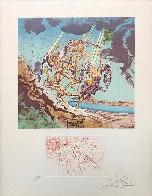 Return of Ulysses by Salvador Dali, 1977 photolith
