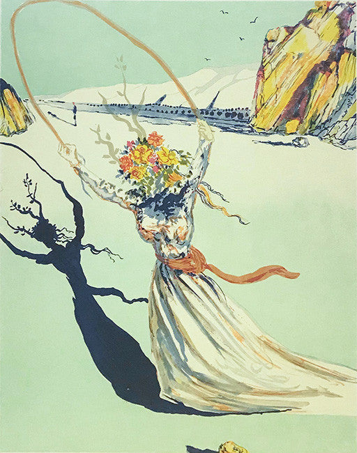 Transcendent Passage by Salvador Dali, 1979 lithograph on japon paper