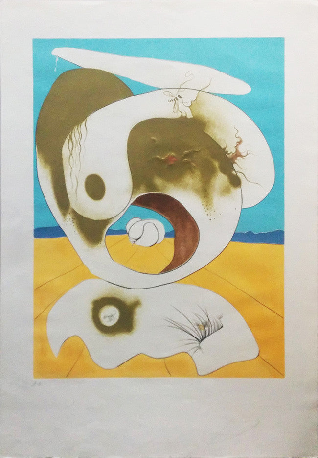 Vision Planetaire Et Scatologic by Salvador Dali, 1974 etching