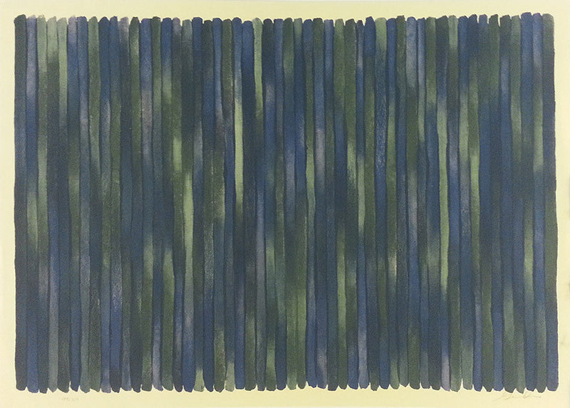 Adam's Rib by Gene Davis, 1980 lithograph