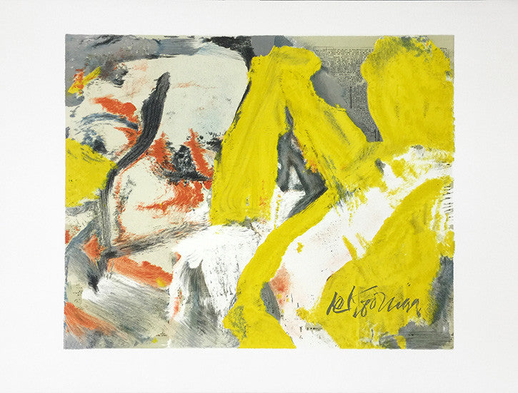 Man and the Blonde by Willem De Kooning by Artists Misc., lithograph