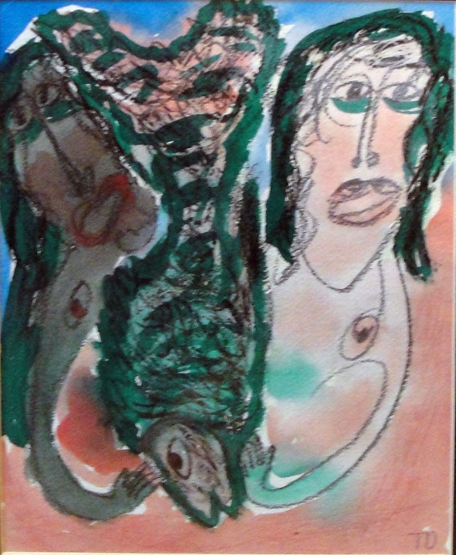 Untitled by Thornton Dial, watercolor