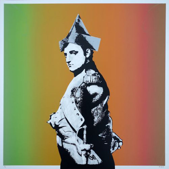 Napoleon by Dot Dot Dot by Artists Misc., 2013 screen print