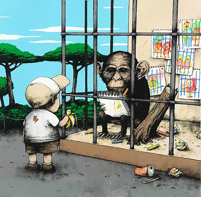 Exhibit 10 by Dran by Artists Misc., 2010 screen print