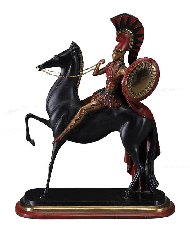 Amazon by Erte, 1985 bronze