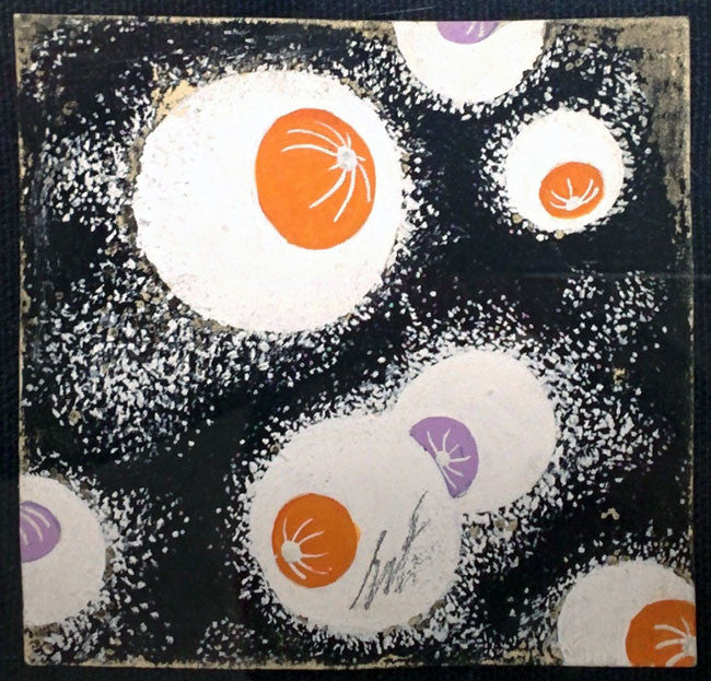 Design for Fabric #7346 by Erte, 1937 gouache