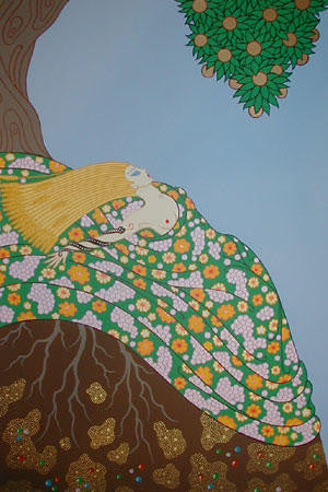 Earth by Erte, serigraph