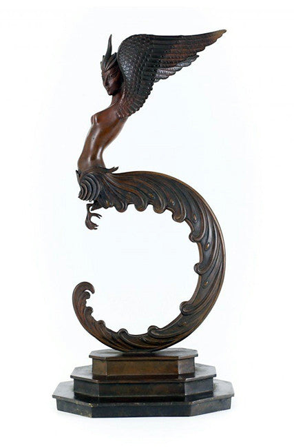 Firebird by Erte, 1981 bronze