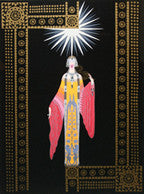 Princess Lontaine by Ertet by Erte, serigraph