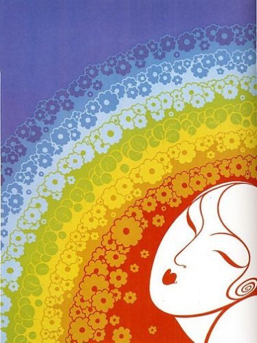 Rainbow Blossom by Erte, serigraph