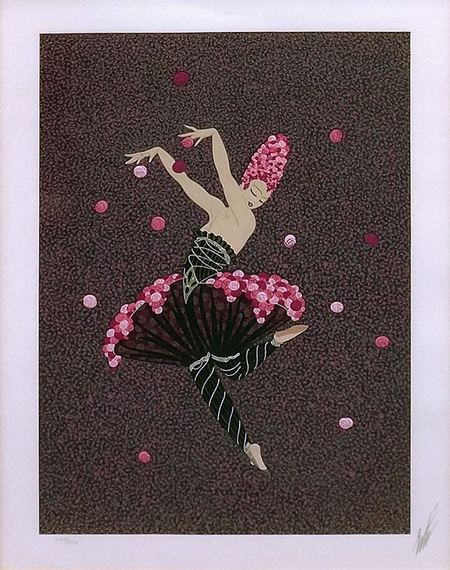 Rose Dancer by Erte, 1984 serigraph