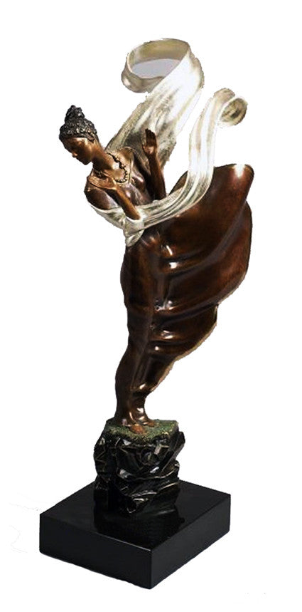 Summer Breeze by Erte, 1987 bronze