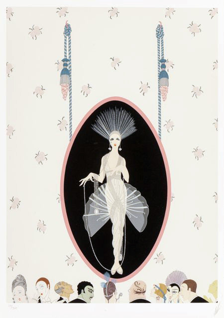The Portrait by Erte, 1981 serigraph