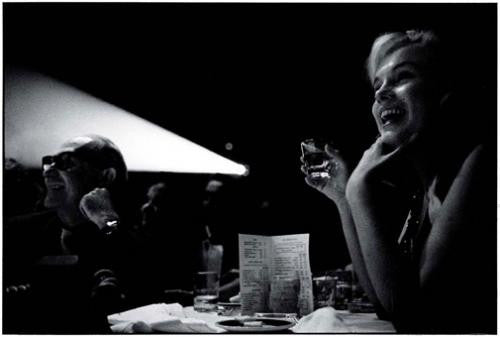 Marilyn Monroe with Arthur Miller by Elliott Erwitt, 1960 photograph, silver gelatin prin