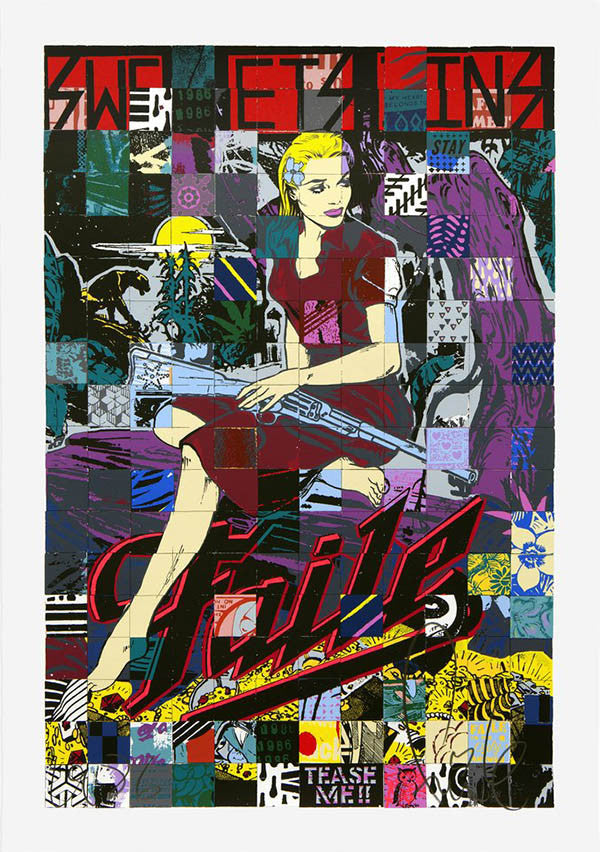 Sweet Sins Brooklyn by Faile by Artists Misc., 2015 screenprint