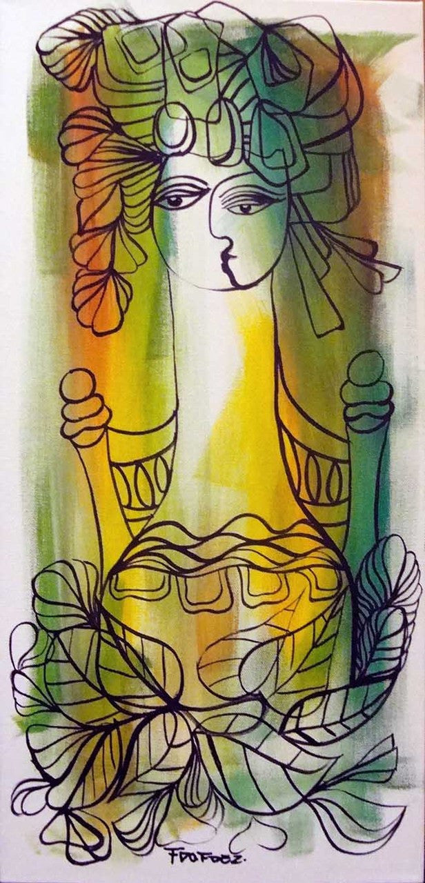 Changing by Fdo Fdez, 2014 acrylic on canvas