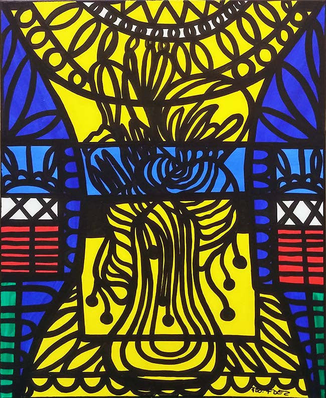 Still Life by Fdo Fdez, 2016 acrylic on canvas