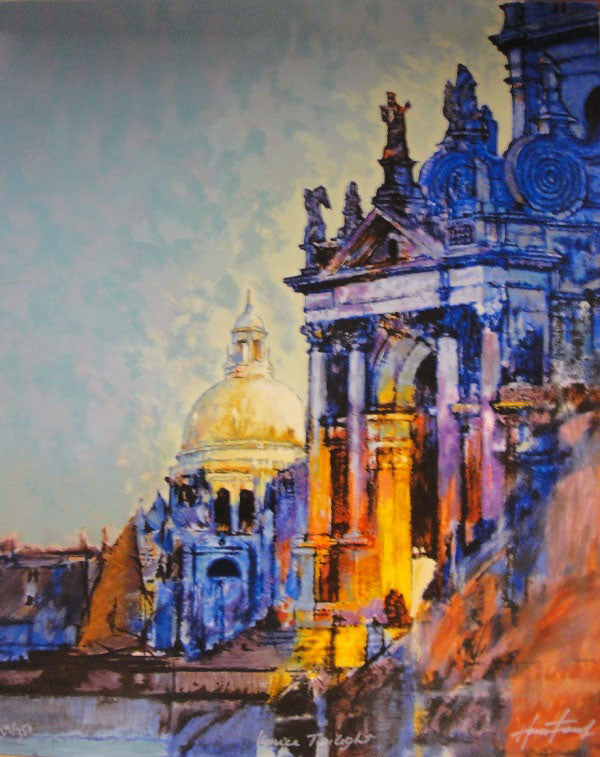 Venice Twilight by Herve Fenquil by Artists Misc., serigraph, on paper