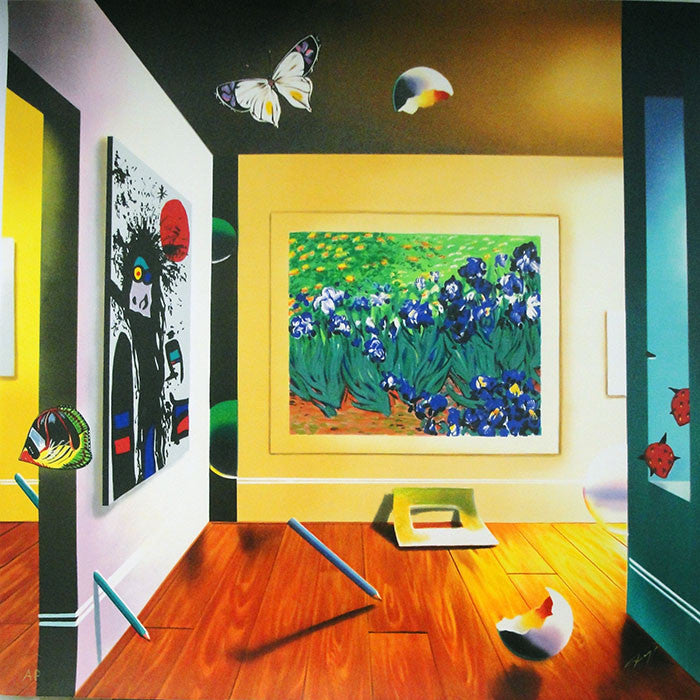 Homage to Van Gogh by Ferjo, 2000 lithograp
