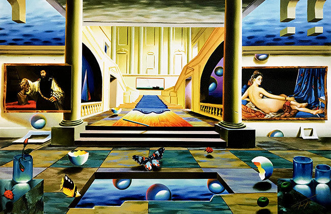 Journey to the Past by Ferjo, giclee on canvas