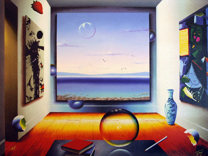 Ocean View by Ferjo, giclee on canvas