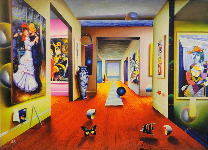 The Dance by Ferjo, giclee, on canva