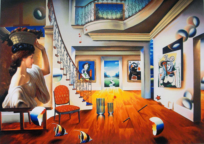 Vanity by Ferjo, giclee on canvas
