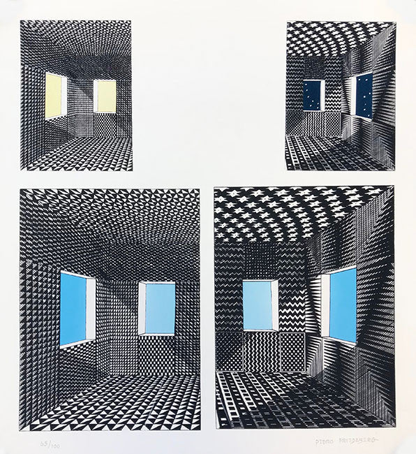 Asi Es by Pedro Friedeberg, serigraph