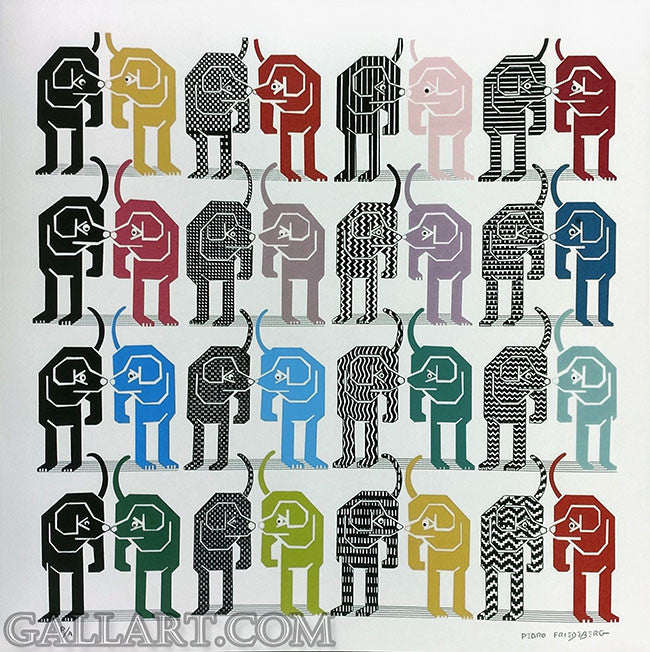 Loteria Canina by Pedro Friedeberg by Artists Misc., serigraph