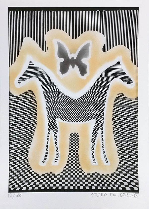 Unknown Title by Pedro Friedeberg by Artists Misc., serigraph