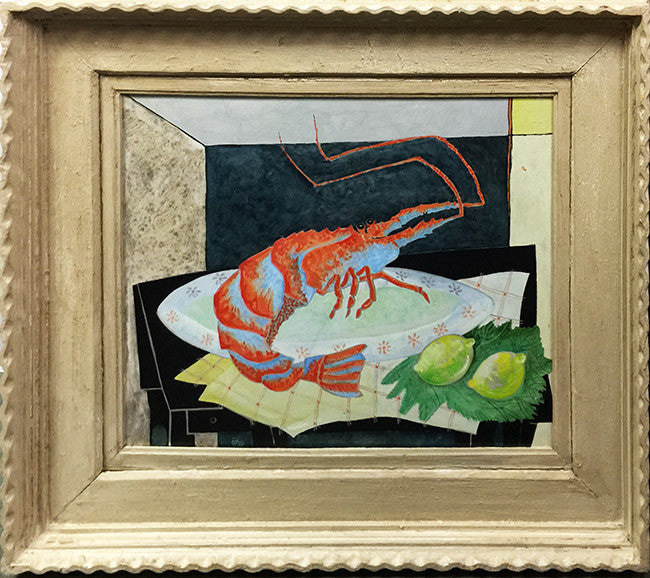 Crustaceo by Jesus Fuertes, 1987 oil on canvas
