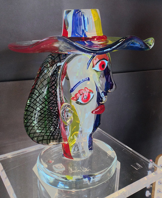Omaggio a Picasso by Walter Furlan by Artists Misc., blown glass