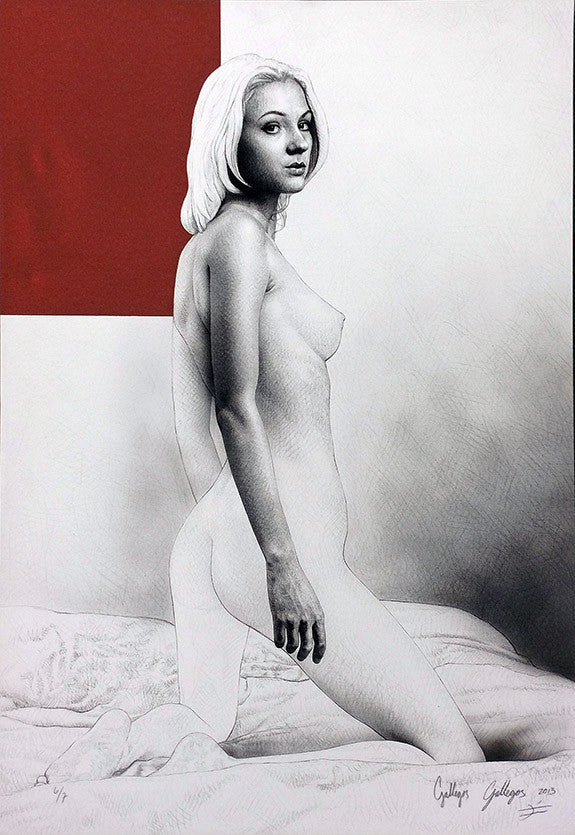 Estudio Mirada Y Brazo by Ulises Gallegos by Artists Misc., 2013 lithograph