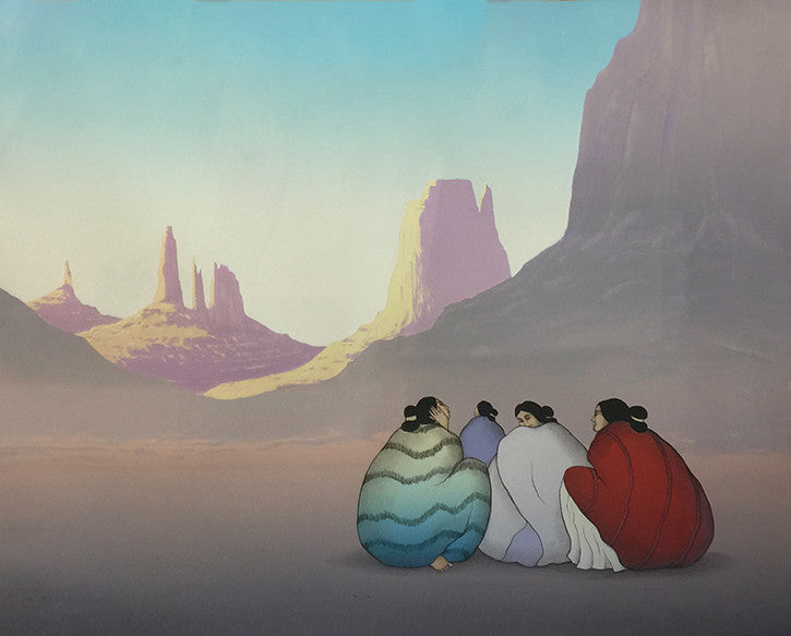 Monument Valley 1986 by R.C. Gorman by Artists Misc.