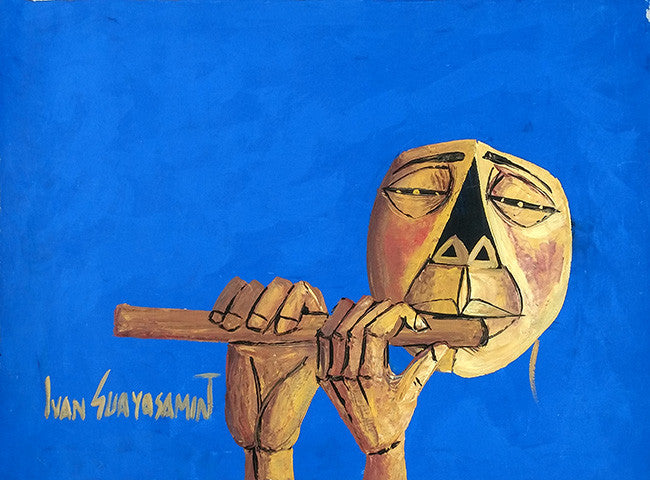 Unknown Title by Ivan Guayasamin by Artists Misc., oil on canvas