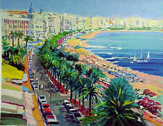 Monte Carlo by Kerry Hallam, serigraph