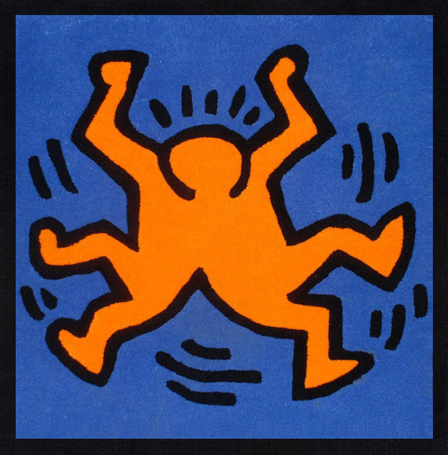 Twins by Keith Haring, tapestry